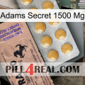 Adams Secret 1500 Mg 41